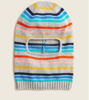 Crewcuts Kids Balaclava Rainbow Stripe Winter Hat Ski Snowboard Boys S M